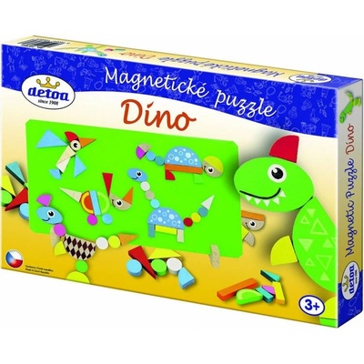 Detoa magnetické Puzzle Dino