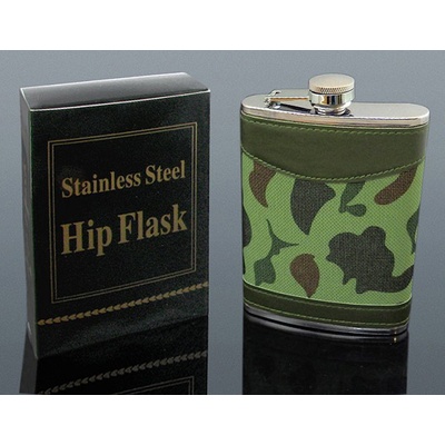 Ploskačka nerezová ARMY 240 ml