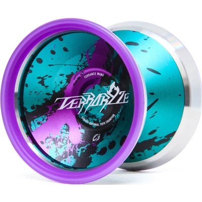 C3yoyodesign Terrarize Bimetalové Yoyo Fialová / Zelená