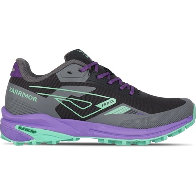 Karrimor Юношески маратонки Karrimor Verge Running Shoes Juniors - Charcoal/Purple