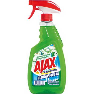 Ajax Floral Fiesta Flower of Spring Green čistič skla rozprašovač 500 ml