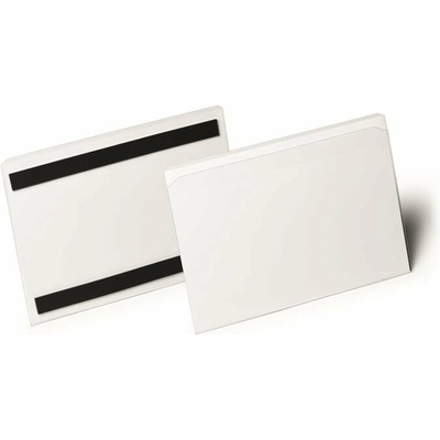 Logistické vrecko, magnetické, A5, hotizontálne, DURABLE HARD COVER, priehľadné