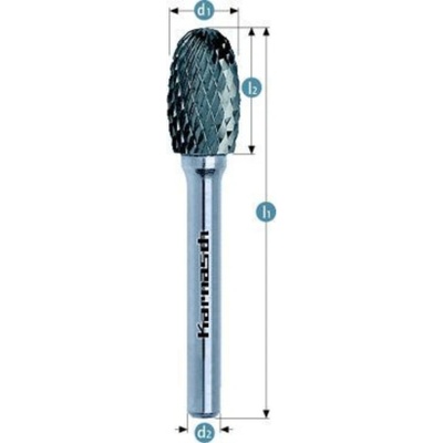 Karnasch Professional Tools Oválná technická fréza nepovlakovaná - VSA-00471