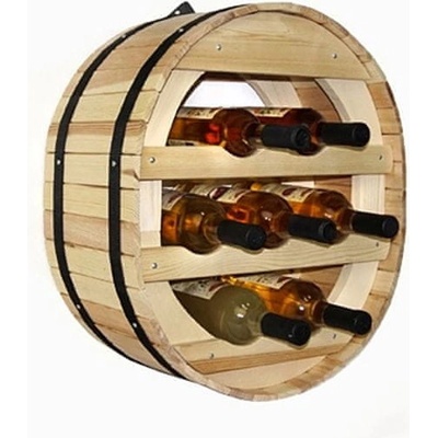 Lefit Stojan na víno sud na 7 lahví – Zboží Dáma