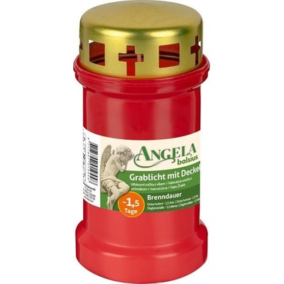 Bolsius Angela 36HD červená 390x067 mm