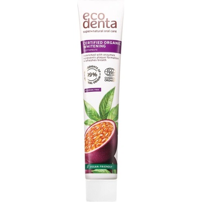 Ecodenta Certified Organic избелваща паста за зъби 75ml