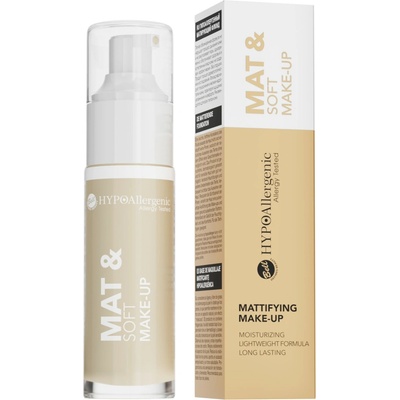 Bell Hypoallergenic Mat&Soft lehký matující make-up 03 Creamy Natural 30 ml
