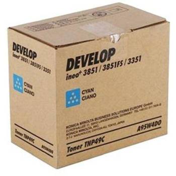 Develop Тонер касета DEVELOP TNP49C, ineo+ 3351, +3851, 12000 k. , Cyan (DEV-TON-CAS-TNP49C)