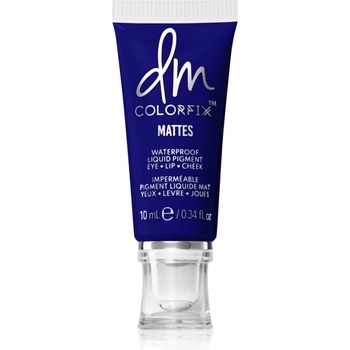 Danessa Myricks Beauty Colorfix Mattes мултифункционален грим за очи, устни и лице цвят Primary Blue 10ml