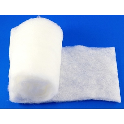 Tenké duté vlákno - biela - šírka 155 cm - gramáž 60 g/m²