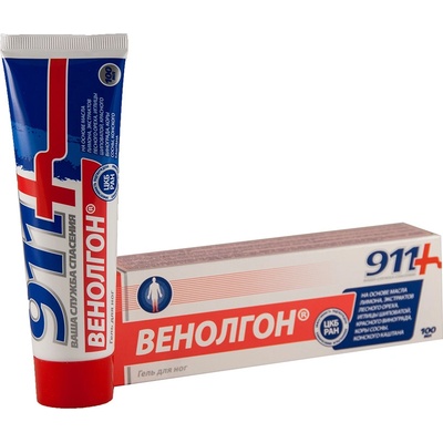 Venolgon 911 Gel na nohy 100 ml
