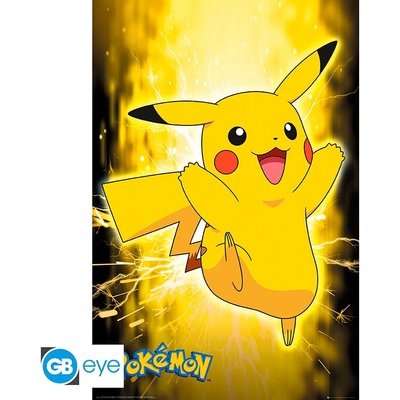 POKEMON - Poster Maxi 91.5x61 - Pikachu Neon, FP4716