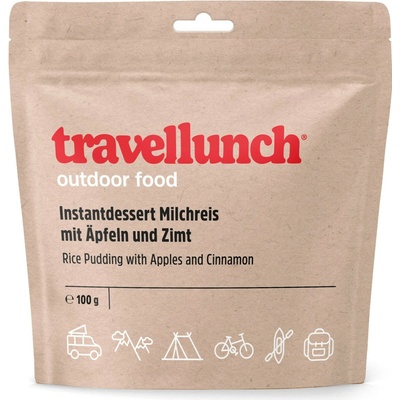 Travellunch Rýžový nákyp s jablky a škoricou 100g single
