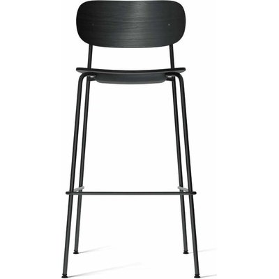 Audo Co Bar Chair high black oak