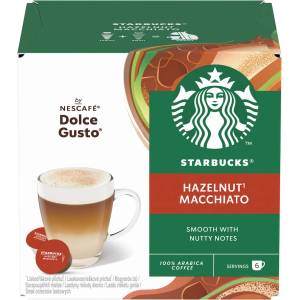 Starbucks Лешниково Макиато към Dolce Gusto 6+6 капсули