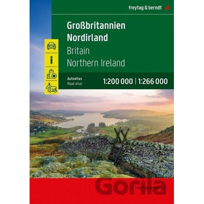 Velká Británie - Severní Irsko 1:200 000 - 1:266 000 / autoatlas - freytag&berndt
