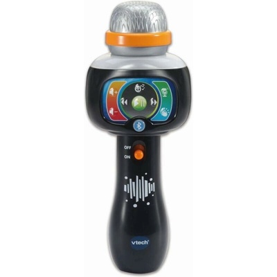 VTECH Mikrofon karaoke 15 písniček bluetooth na baterie Světlo Zvuk CZ