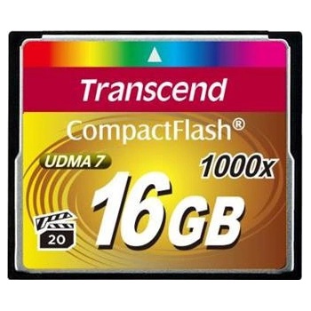 Transcend CompactFlash 16GB TS16GCF1000