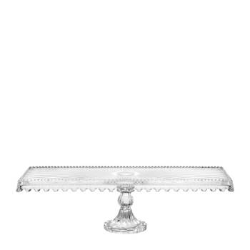 Image 1 of Horecano - Стъклено плато на столче правоъгълно 14x39, 5xh11см (SN. DMB. 001) (0112393)