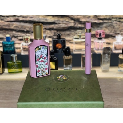 Gucci Flora Gorgeous Gardenia EDP 50 ml + EDP MINI 10 ml Cover With Flower