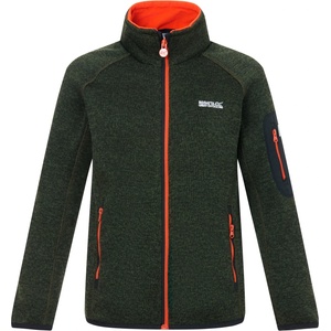 Regatta Детско поларено яке Regatta Kid's Junior Newhill Fleece jacket - Dark Khaki(Rooibos Tea) - размер 5-6 Years (703-7789-1019)