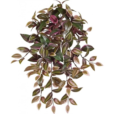 MF Umělá rostlina Tradescantia (60cm) - červená/zelená