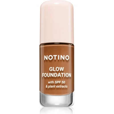 Notino Foundation Glow foundation with SPF 50 & plant extracts озаряващ фон дьо тен SPF 50 01 Deep Cool 30ml
