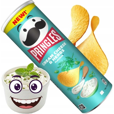 Pringles Cream Cheese & Herbs 165 g