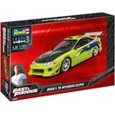 Zberateľské modely Revell Fast & Furious Brian's 1995 Mitsubishi Eclipse ModelSet 67691 1:25