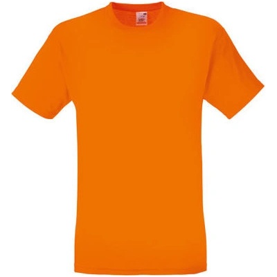 Fruit of the Loom spodní tričko Original Full-Cut T oranžová