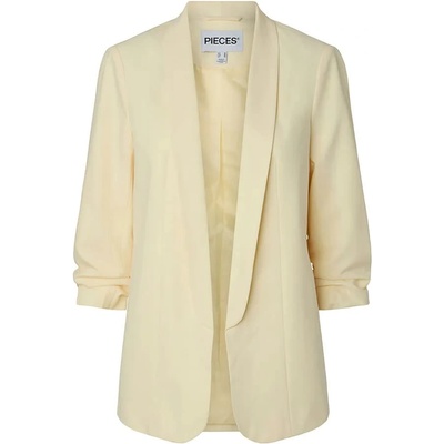 PIECES Сако Pieces Boss 3/4 blazer - Beige (French Vanilla)