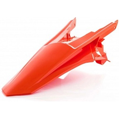 Acerbis zadný blatník sa hodí pre KTM SX / SXF 16-18 okrem SX250 / 16 fluo oranž