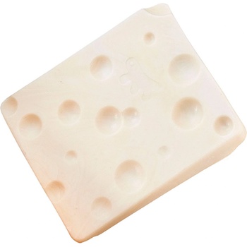 Ferplast Tiny Natural Cheese - Лакомство за гризане за гризачи под формата на сирене, 7, 1 x 5, 9 x h 1, 3 см