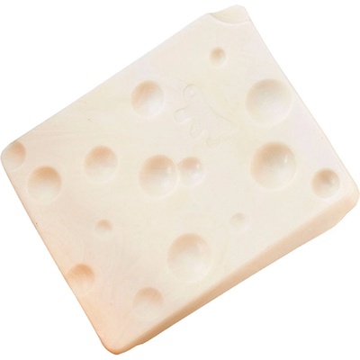Ferplast Tiny Natural Cheese - Лакомство за гризане за гризачи под формата на сирене, 7, 1 x 5, 9 x h 1, 3 см