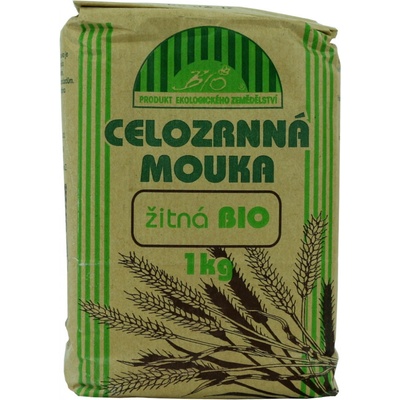 Natural Jihlava Celozrnná mouka žitná 1 kg – Zboží Dáma