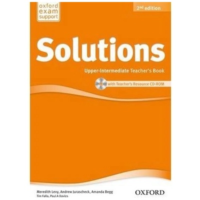 Solutions 2nd Edition UpperIntermediate Teacher´s Book + CD Falla T. Davies P. A.