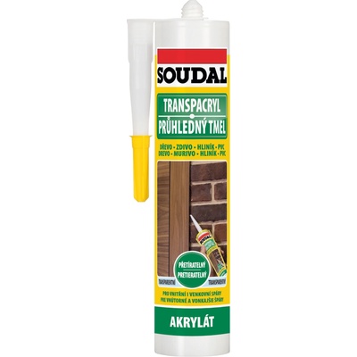 Soudal Transpacryl 300 ml transparentná
