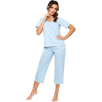 Donna Дамска пижама Piama-SKY-34-NiebieskiV-64962-Niebieski - Бордо, размер S