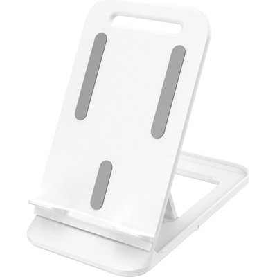 HQWear Универсална сгъваема стойка за телефон / таблет HQWear, бяла (K10 White)