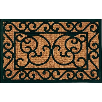 Esschert Design Best for Boots s kokosovým vláknem černá přírodní 60 x 40 cm