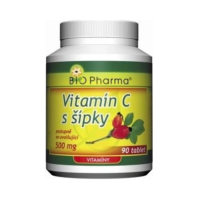 Bio-Pharma Vitamin C s šípky 500 mg 90 tablet