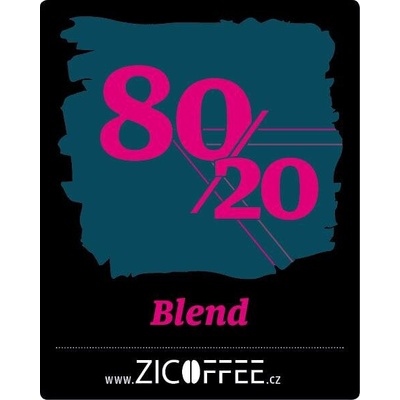 Zicoffee 80/20 blend Mletá na French Press 0,5 kg