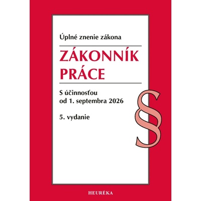 Zákonník práce. 5. vyd., 8/2026