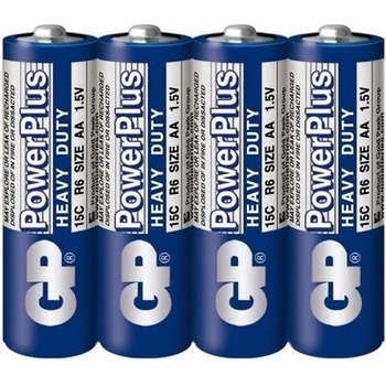 Image 1 of GP Batteries Цинк карбонова батерия GP R6 /4 бр. в опаковка/ shrink 1.5V (GP-BM-15C-S4)