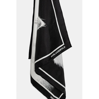 Karl Lagerfeld Копринено шалче Karl Lagerfeld IKON (B1W33034)