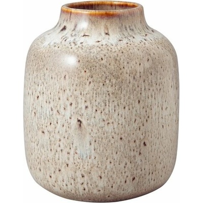 Villeroy & Boch Lave Home beige kameninová váza Nek, 15,5 cm 10-4286-5081