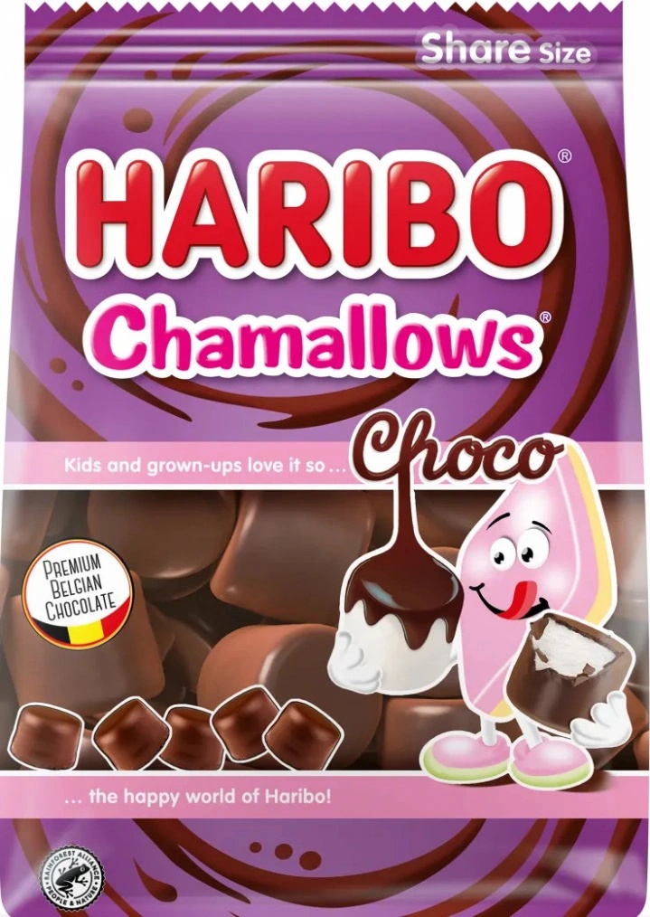 菓子 HARIBO Chamallows Choco 640g F250008124.jpg
