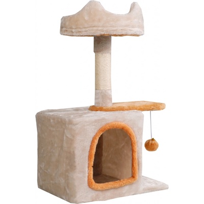 Aga Škrabadlo béžové 42 x 30 x 70 cm – Zboží Mobilmania