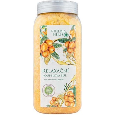 Bohemia Gifts & Cosmetics Sol do kupela arganový olej 900 g