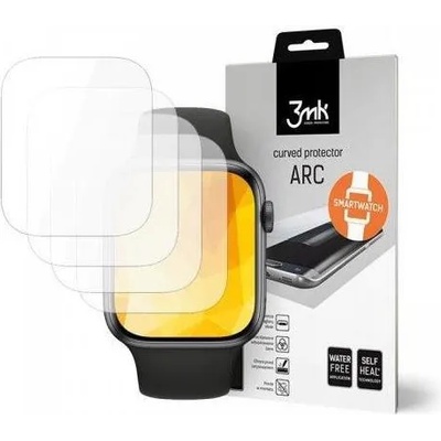 3MK Удароустойчив Протектор за APPLE Watch SE/ 6/ 5/ 4 44 mm, 3MK Flexy Arc Glass, Прозрачен (5903108210751)